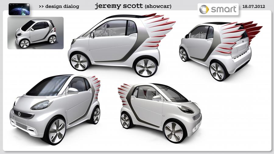  Smart ForTwo Electric Drive by Jeremy Scott 2012 года  (фото 5 из 44)